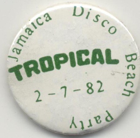 Jamaica Disco Beach Party celebrada en la Discoteca Tropical de Gav� Mar (2 de Julio de 1982)